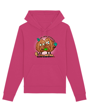 WE ARE FRIENDS BECAUSE WE ARE BOTH NUTS Raspberry