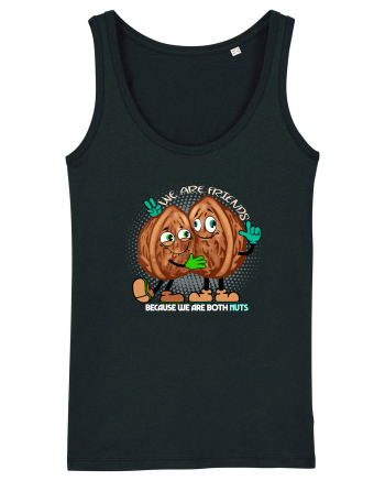 WE ARE FRIENDS BECAUSE WE ARE BOTH NUTS 2 Black