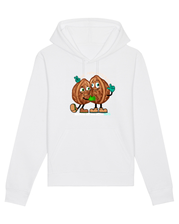WE ARE FRIENDS BECAUSE WE ARE BOTH NUTS 2 White