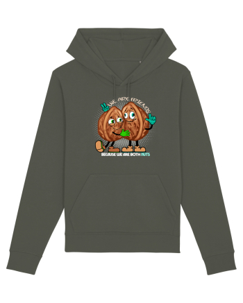 WE ARE FRIENDS BECAUSE WE ARE BOTH NUTS 2 Khaki