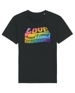 LOVE doesn`t count chromosomes Tricou mânecă scurtă Unisex Rocker