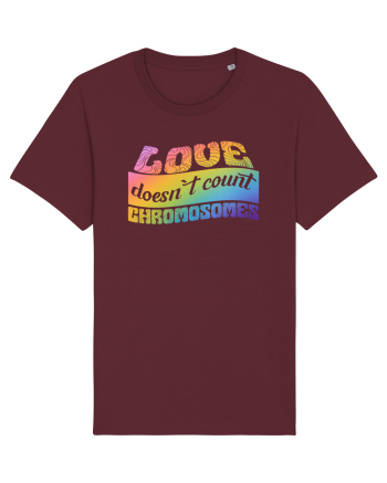 LOVE doesn`t count chromosomes Burgundy