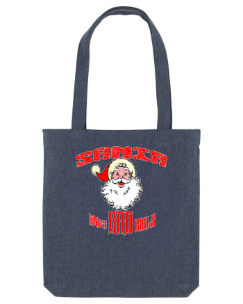 Santa likes BAD GIRLS Midnight Blue