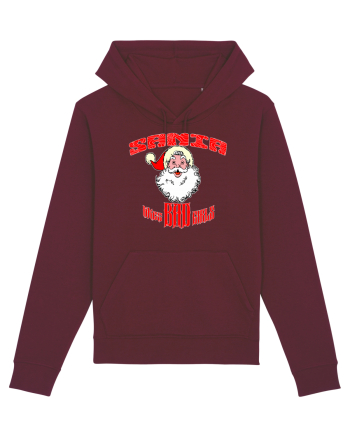 Santa likes BAD GIRLS Burgundy