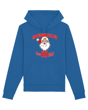 Santa likes BAD GIRLS Royal Blue