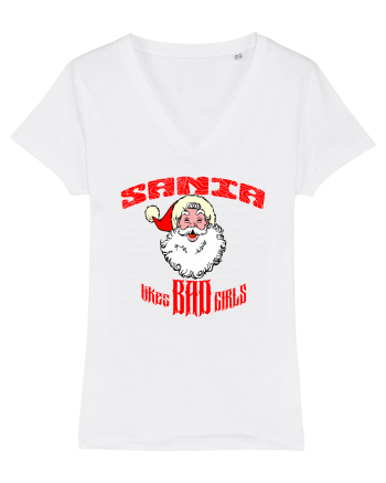 Santa likes BAD GIRLS White