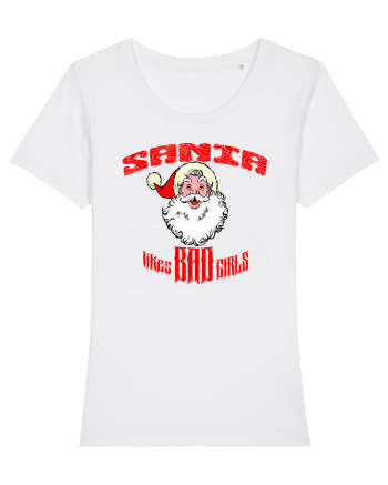 Santa likes BAD GIRLS White