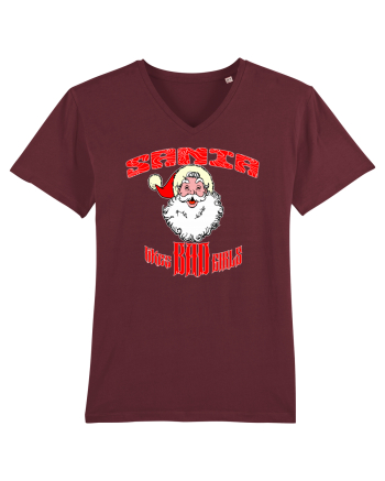 Santa likes BAD GIRLS Burgundy
