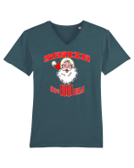 Santa likes BAD GIRLS Tricou mânecă scurtă guler V Bărbat Presenter