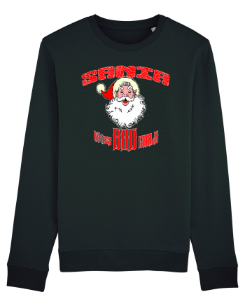 Santa likes BAD GIRLS Black