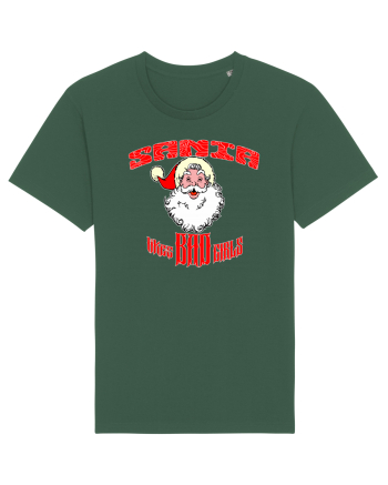 Santa likes BAD GIRLS Bottle Green