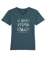Vitamin Sea Tricou mânecă scurtă guler V Bărbat Presenter