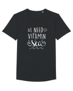 Vitamin Sea Tricou mânecă scurtă guler larg Bărbat Skater