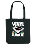 Vinyl Junkie Sacoșă textilă