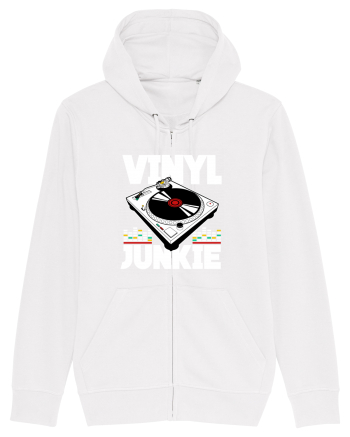 Vinyl Junkie White