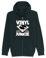 Vinyl Junkie Hanorac cu fermoar Unisex Connector