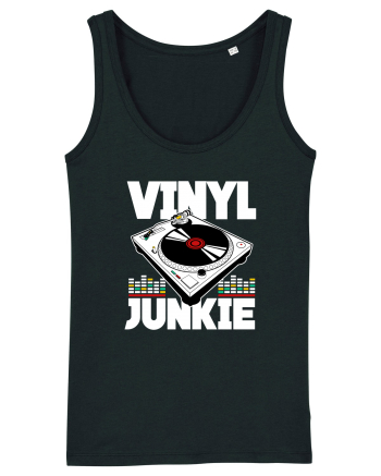 Vinyl Junkie Black