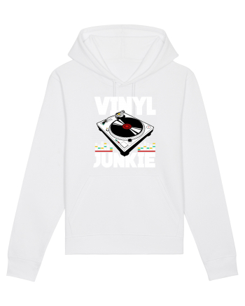 Vinyl Junkie White