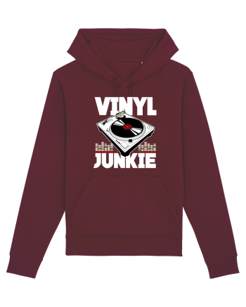 Vinyl Junkie Burgundy