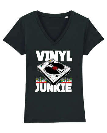 Vinyl Junkie Black