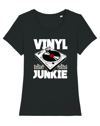 Vinyl Junkie Black