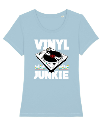 Vinyl Junkie Sky Blue