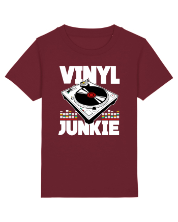 Vinyl Junkie Burgundy
