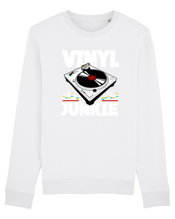 Vinyl Junkie White