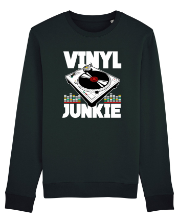 Vinyl Junkie Black