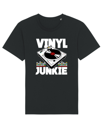 Vinyl Junkie Black