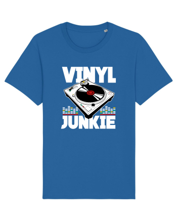Vinyl Junkie Royal Blue