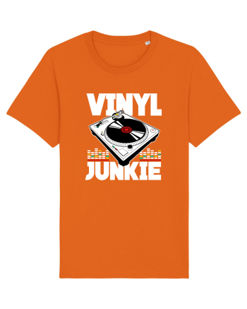 Vinyl Junkie Bright Orange