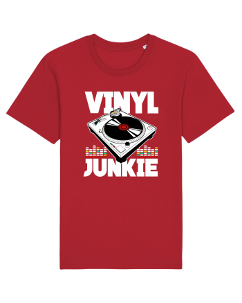 Vinyl Junkie Red