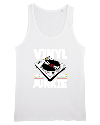 Vinyl Junkie White