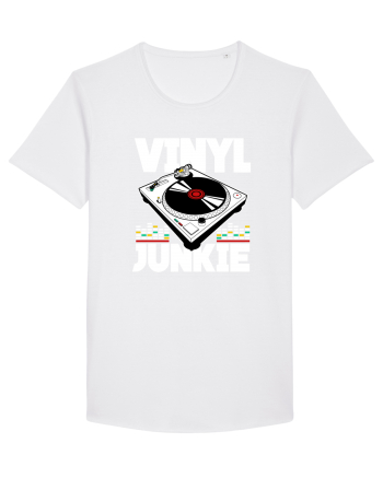 Vinyl Junkie White