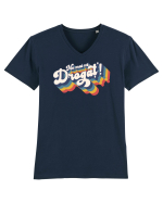 Nu mai vă drogaț`! Tricou mânecă scurtă guler V Bărbat Presenter