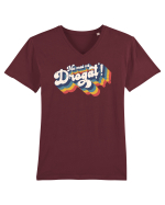 Nu mai vă drogaț`! v2 - grunge Tricou mânecă scurtă guler V Bărbat Presenter