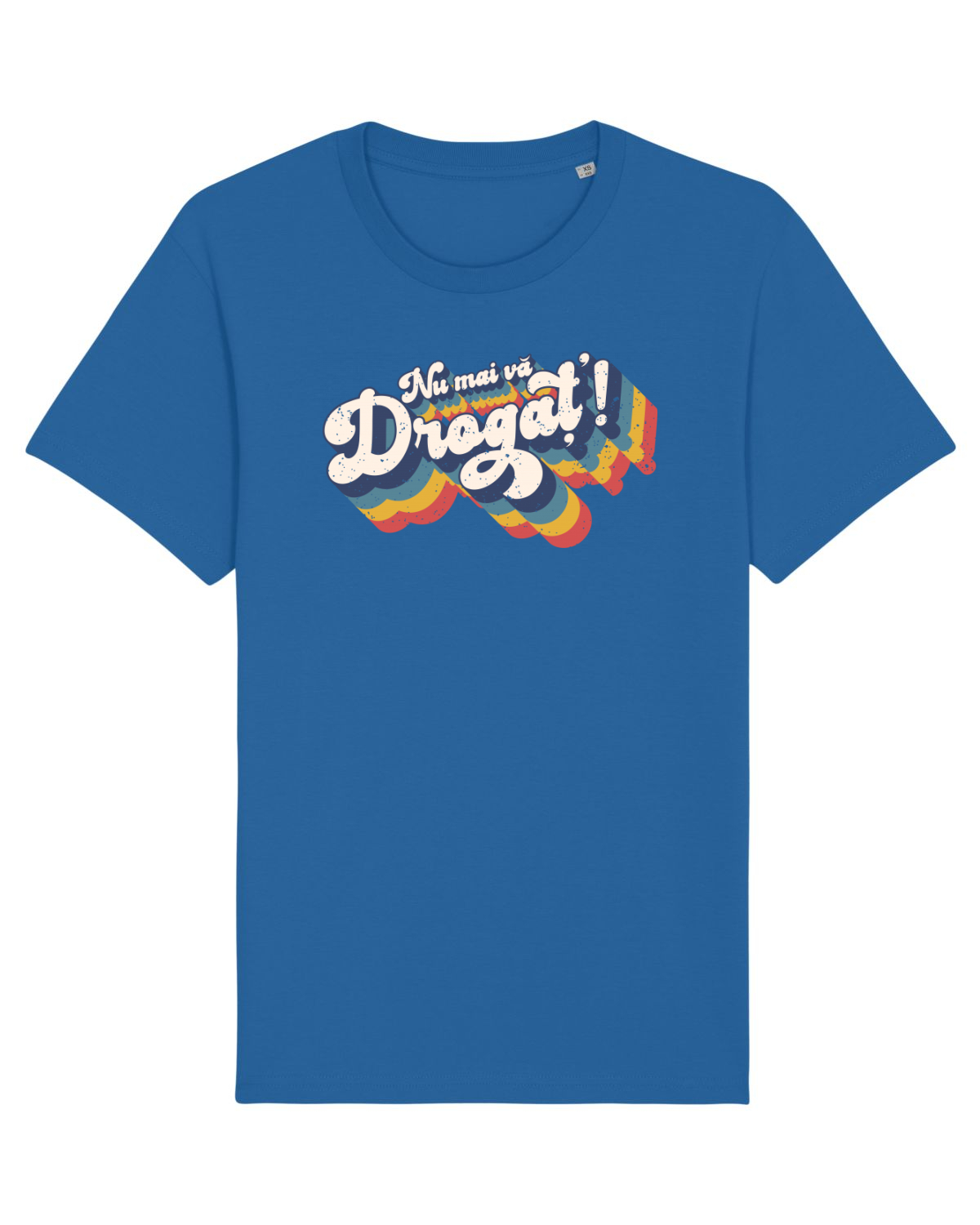 Tricou mânecă scurtă Unisex Rocker Royal Blue