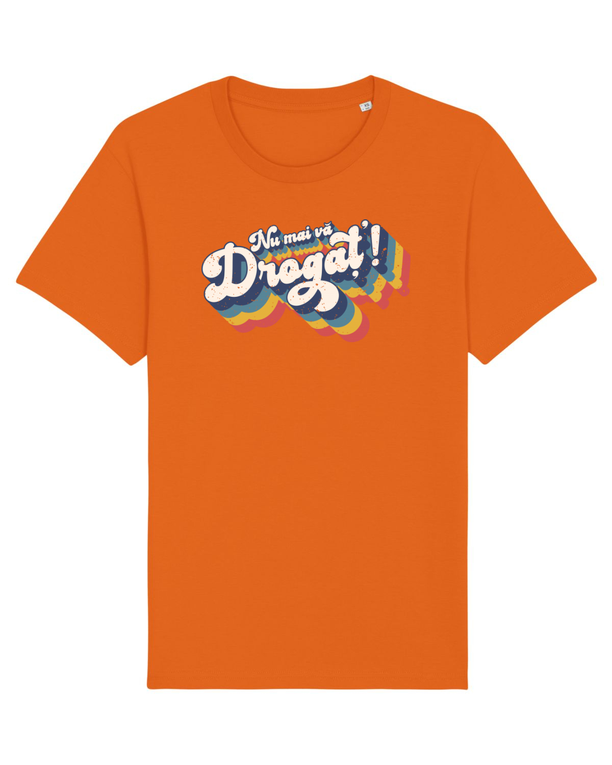 Tricou mânecă scurtă Unisex Rocker Bright Orange