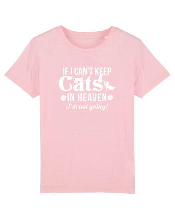 Keep cats in heaven Cotton Pink
