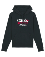 Cats rescue mission Hanorac Unisex Drummer