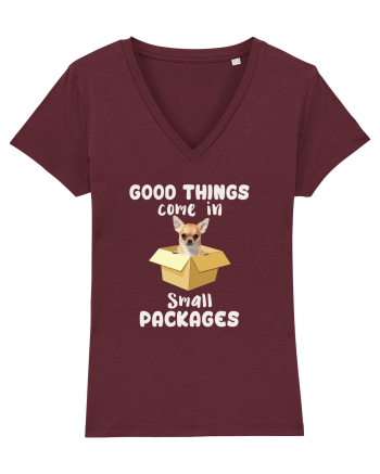 Small packages Burgundy