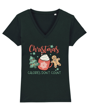 Christmas Calories Don't Count Black