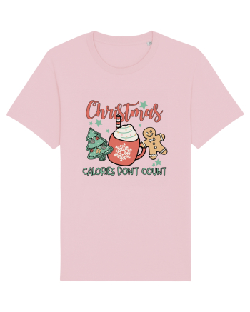 Christmas Calories Don't Count Cotton Pink