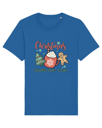 Christmas Calories Don't Count Royal Blue