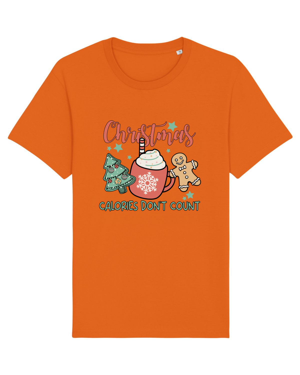 Tricou mânecă scurtă Unisex Rocker Bright Orange