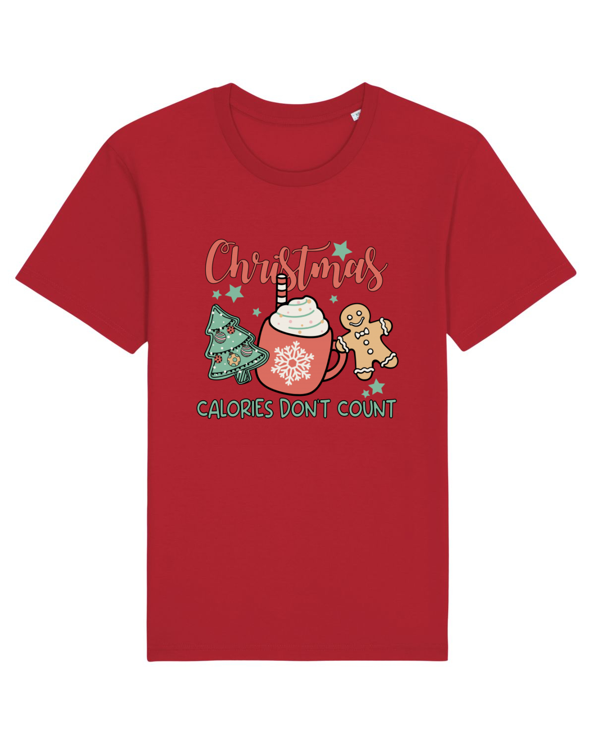Tricou mânecă scurtă Unisex Rocker Red