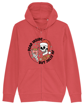 DEAD INSIDE BUT JOLLY AF Carmine Red