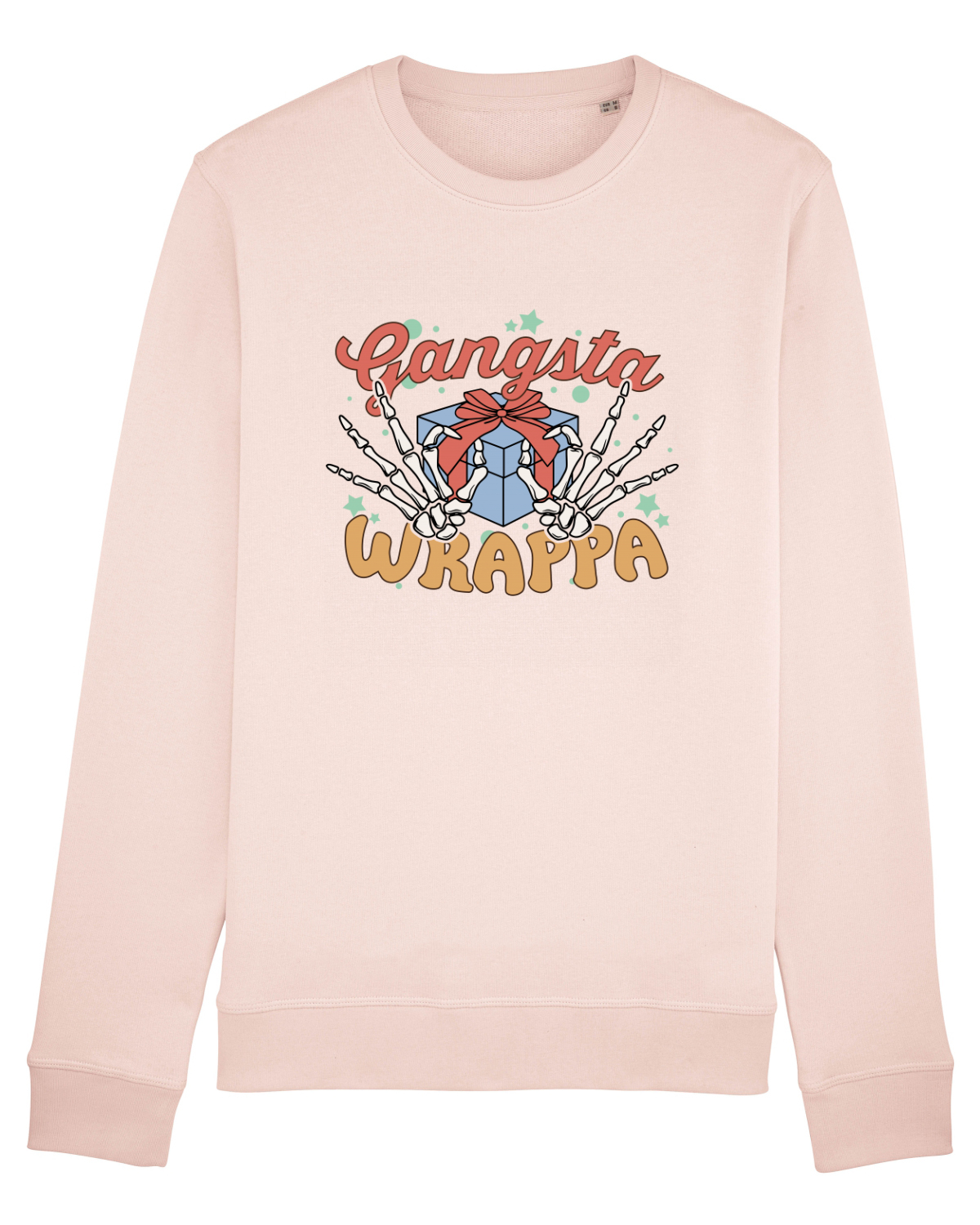 Bluză mânecă lungă Unisex Rise Candy Pink