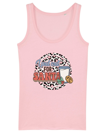 I PUT OUT FOR SANTA Cotton Pink